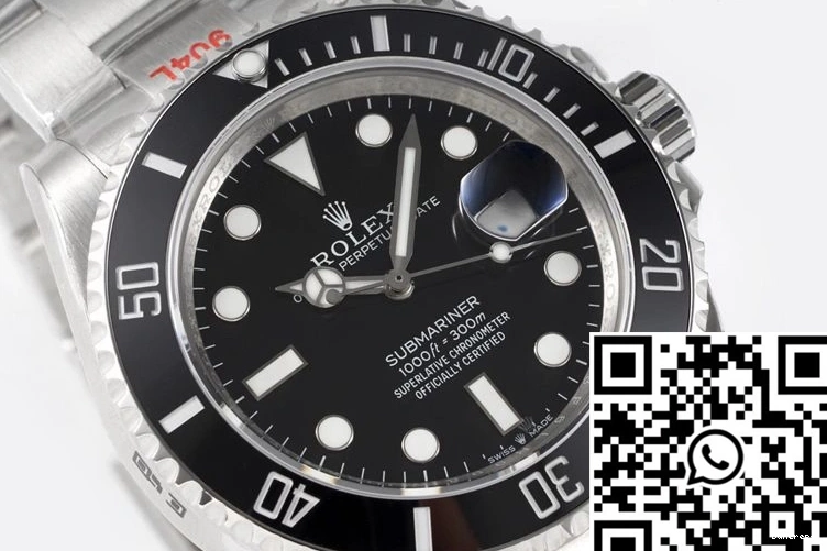 SmoothTexture Submariner Black Date M126610LN-0001 1217 Rolex Dial Factory 41MM ROF 0808